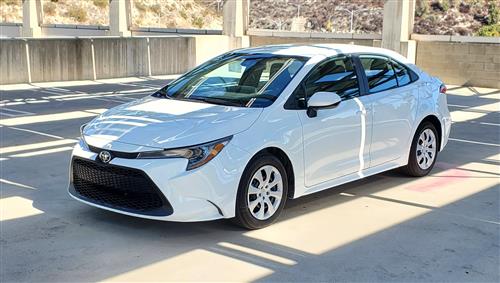 2022 Toyota Corolla LE - white