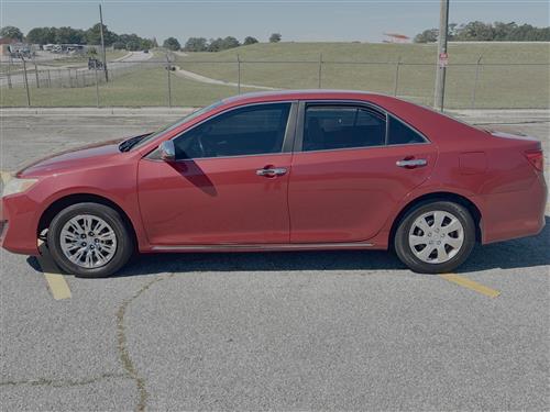 2012 Red Toyota Camry