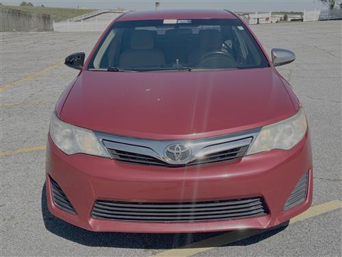 2012 Red Toyota Camry