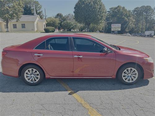2012 Red Toyota Camry