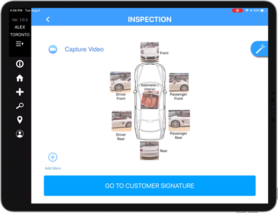 Mobile Agent Pro Vehicle Inspection